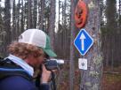 Kyle Pickering and Bobby McDowell walking across Canada